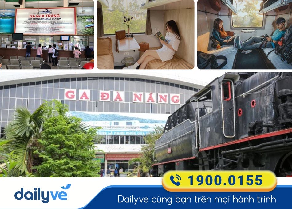 Vé tàu từ Nha Trang đi Đà Nẵng