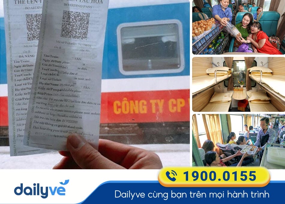 Vé tàu từ Thanh Hóa đi Đà Nẵng