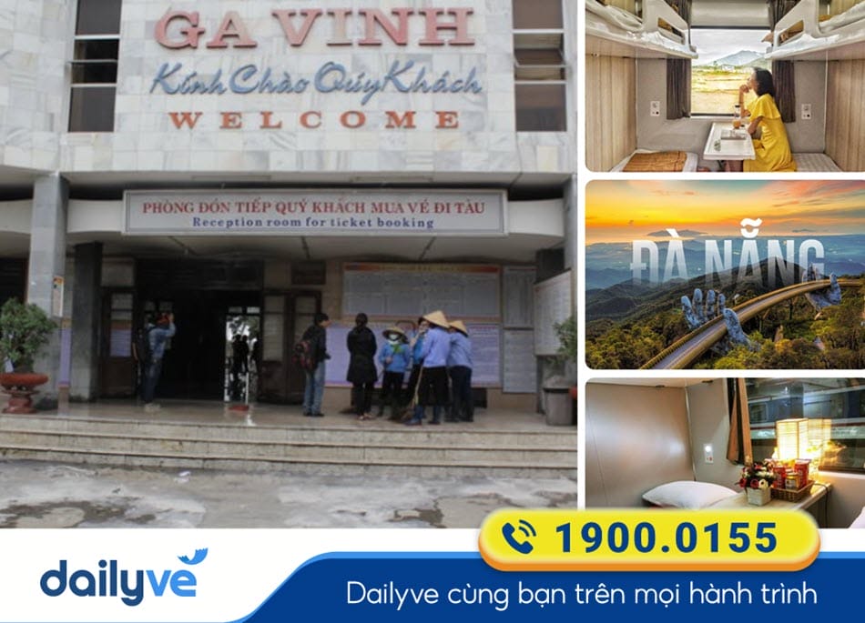 Vé tàu từ Vinh đi Đà Nẵng uy tín nhất