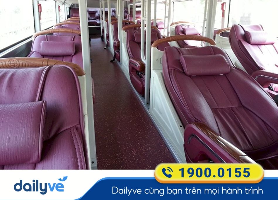 Xe giường nằm tiện nghi và an toàn 