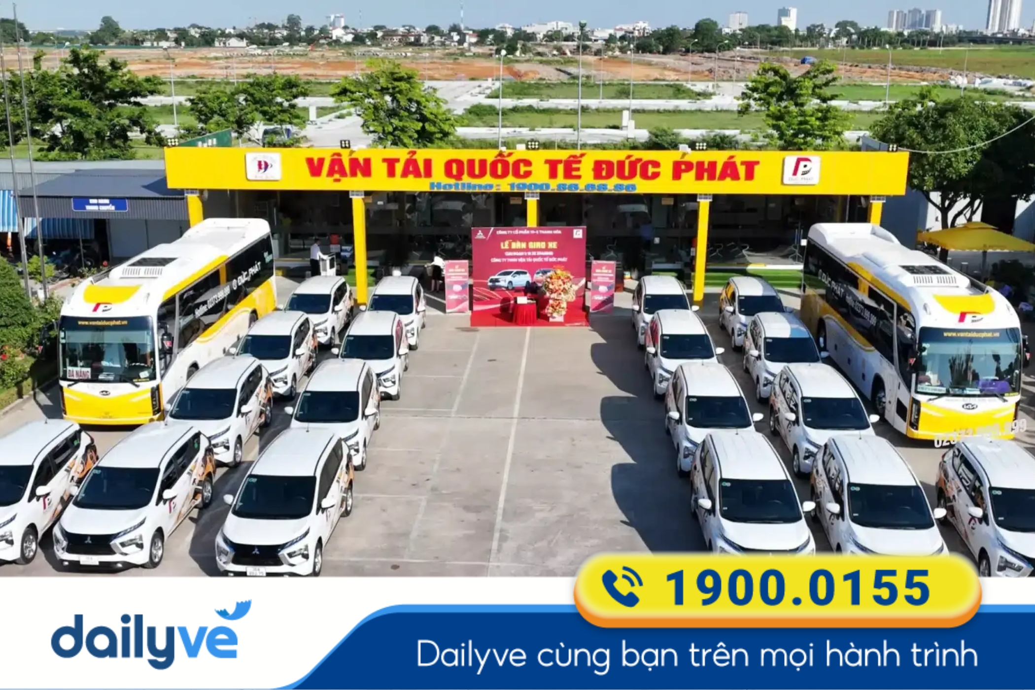 Đức Phát phục vụ nhiều khung giờ trong ngày với xe đời mới được bảo trì định kỳ