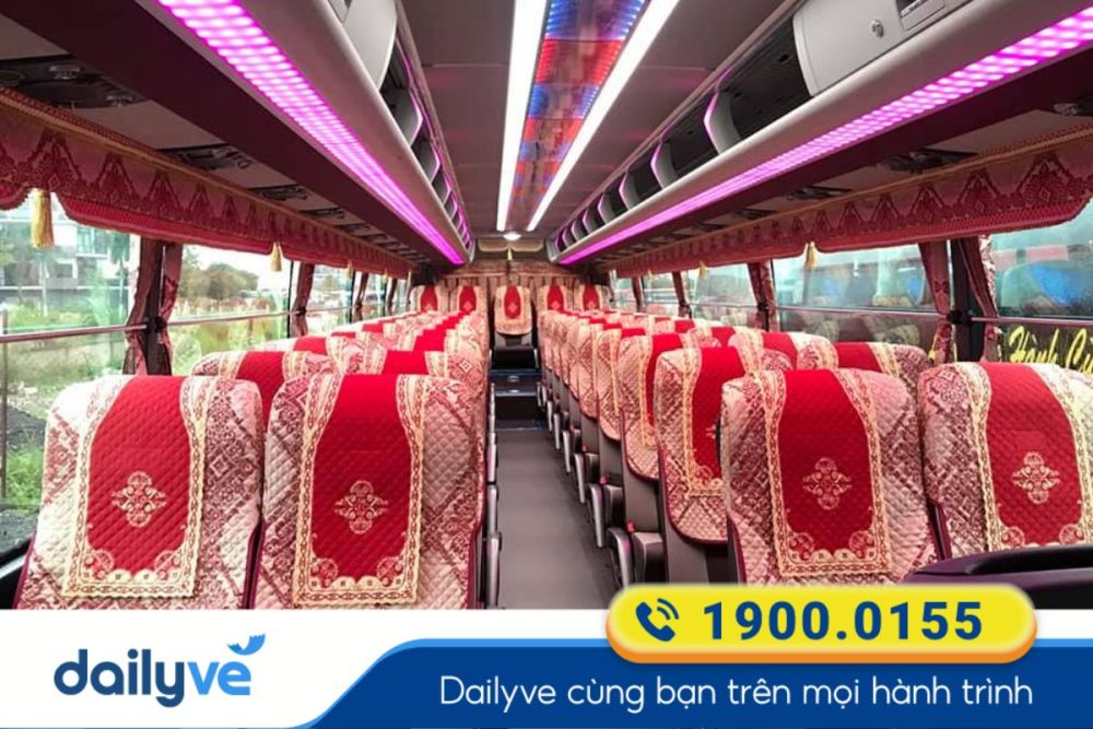 Xe ghế ngồi trang bị nhiều tiện ích lý tưởng và tiện lợi