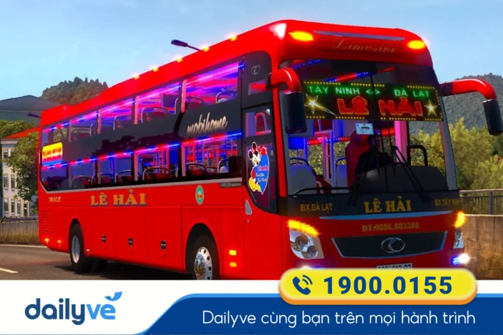 Nhà xe Lê Hải đang được cập nhật giá vé trên Dailyve.com.vn