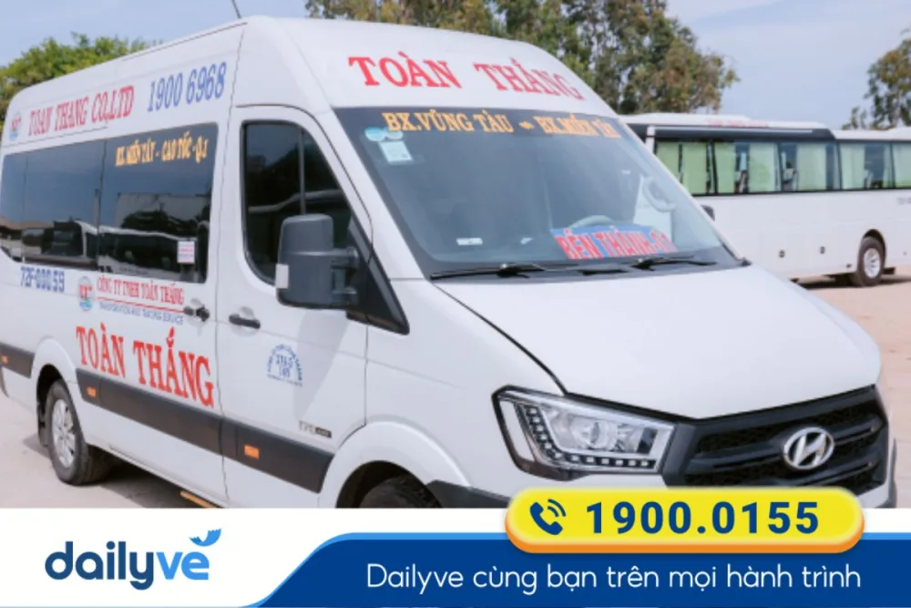Nhà xe Toàn Thắng đáp ứng nhu cầu di chuyển đa dạng