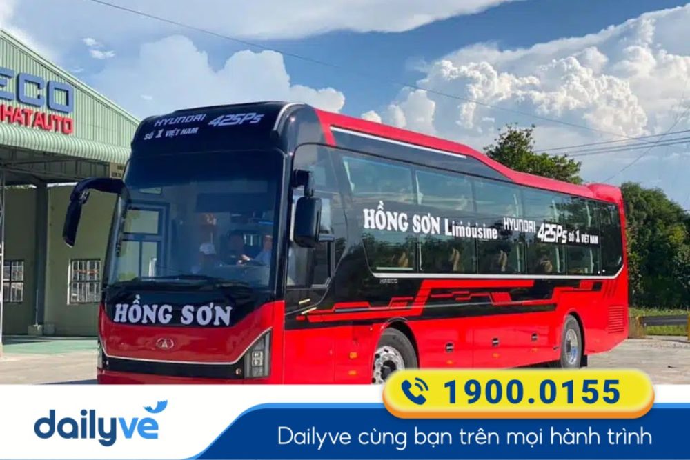 Nhà xe Hồng Sơn có chuyến sớm nhất vào 2 giờ sáng