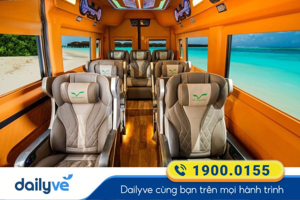 Xe Limousine ghế ngồi trên tuyến Vũng Tàu đi sân bay Tân Sơn Nhất