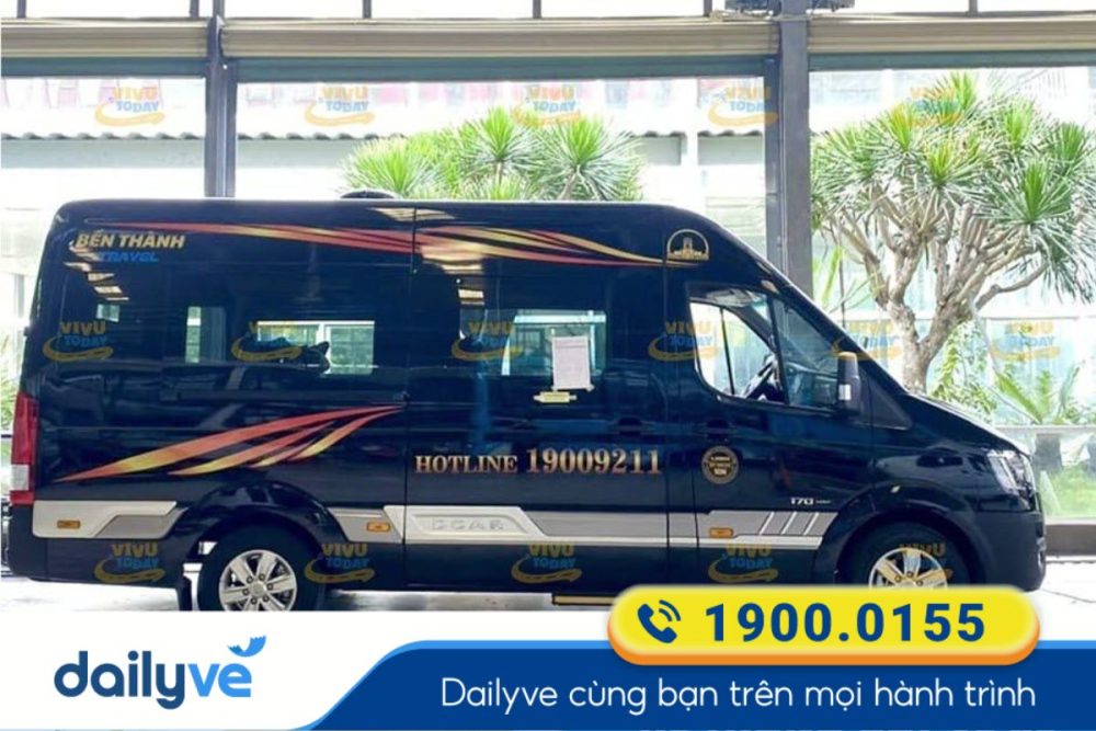 Nhà xe Bến Thành Travel có giá vé khá ổn định tại Dailyve