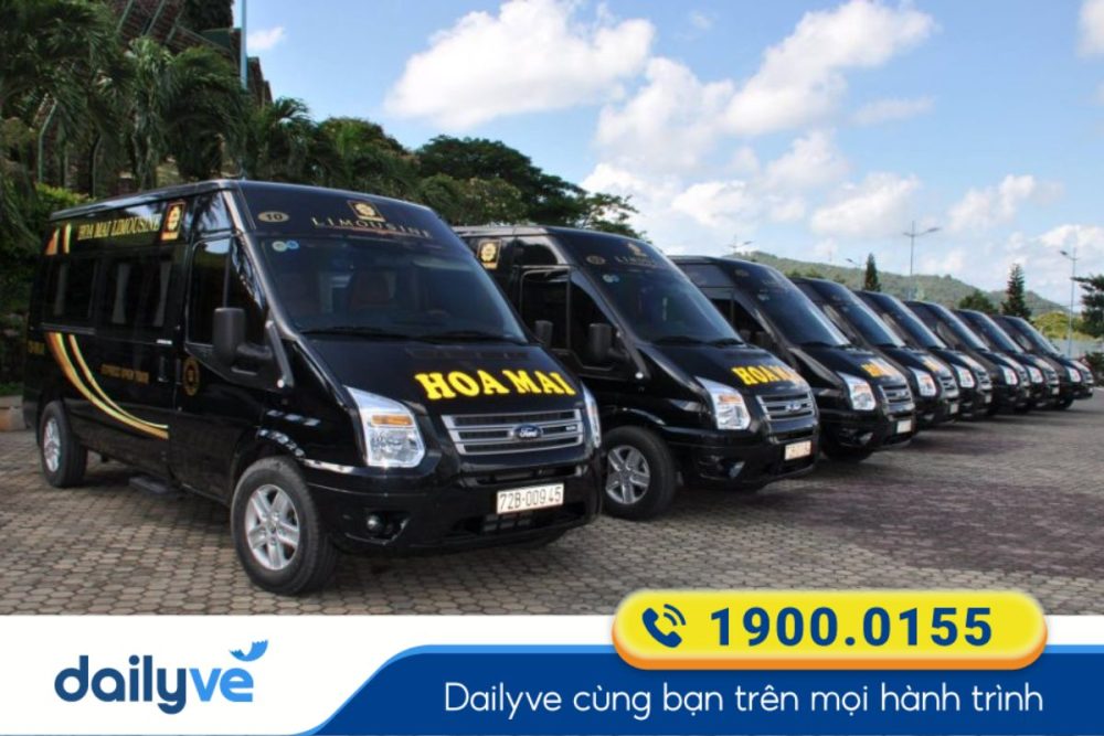 Nhà xe Hoa Mai có lịch trình cố định với mức giá hợp lý