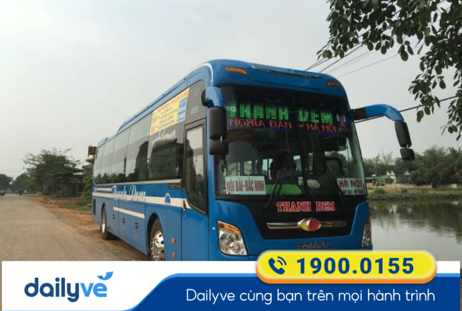 Nhà xe Thanh Dem từ Bắc Ninh đi Nghệ An