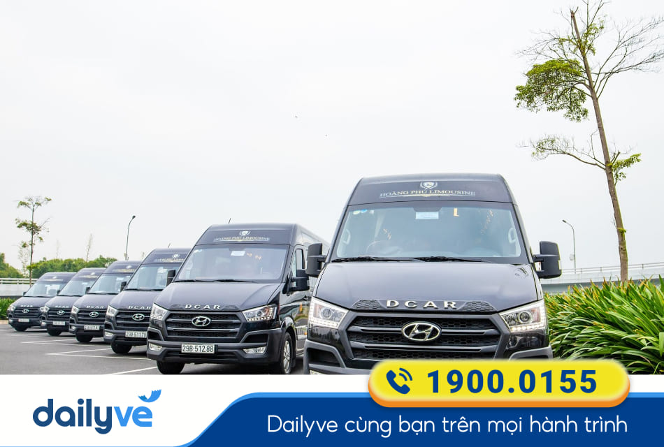 Nhà xe Hoàng Phú Limousine từ Hải Phòng đi Hạ