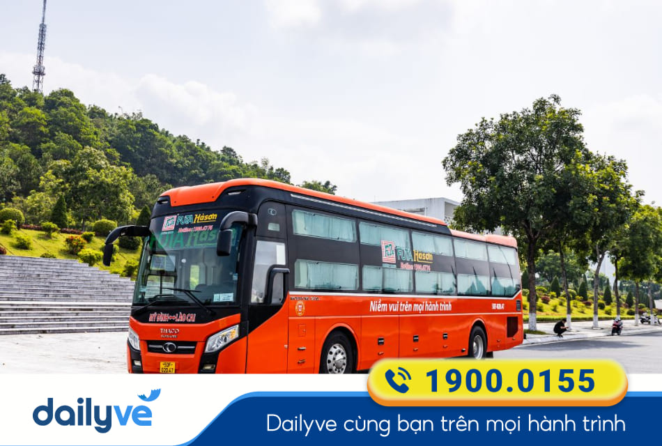 Nhà xe Futa Hà Sơn từ Lào Cai đi Thái Nguyên 