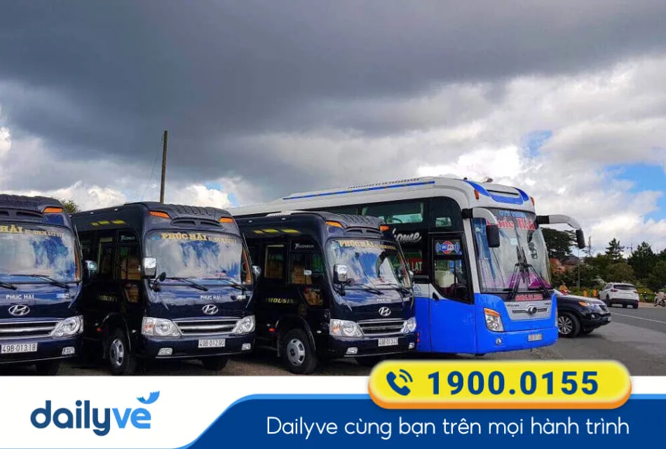 Nhà xe Phúc hải từ Pleiku đi Đà Lạt