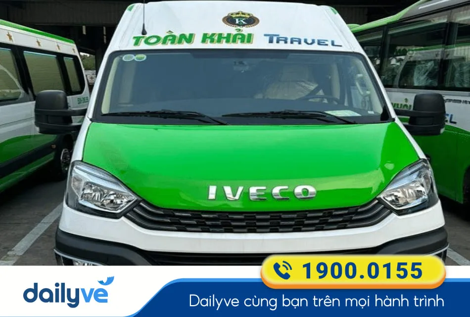 Nhà xe Toàn Khải từ Biên Hòa đi Bình Thuận