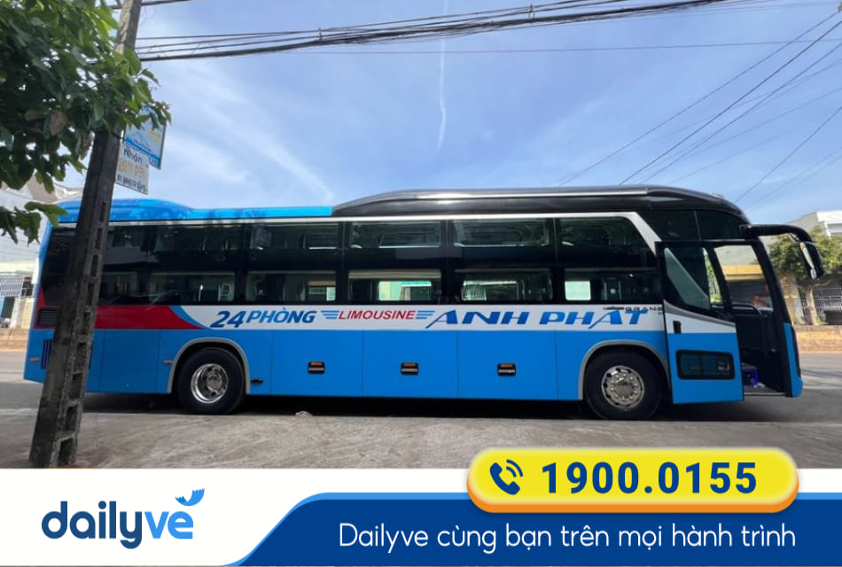 Nhà xe Anh Phát từ Nha Trang đi Pleiku