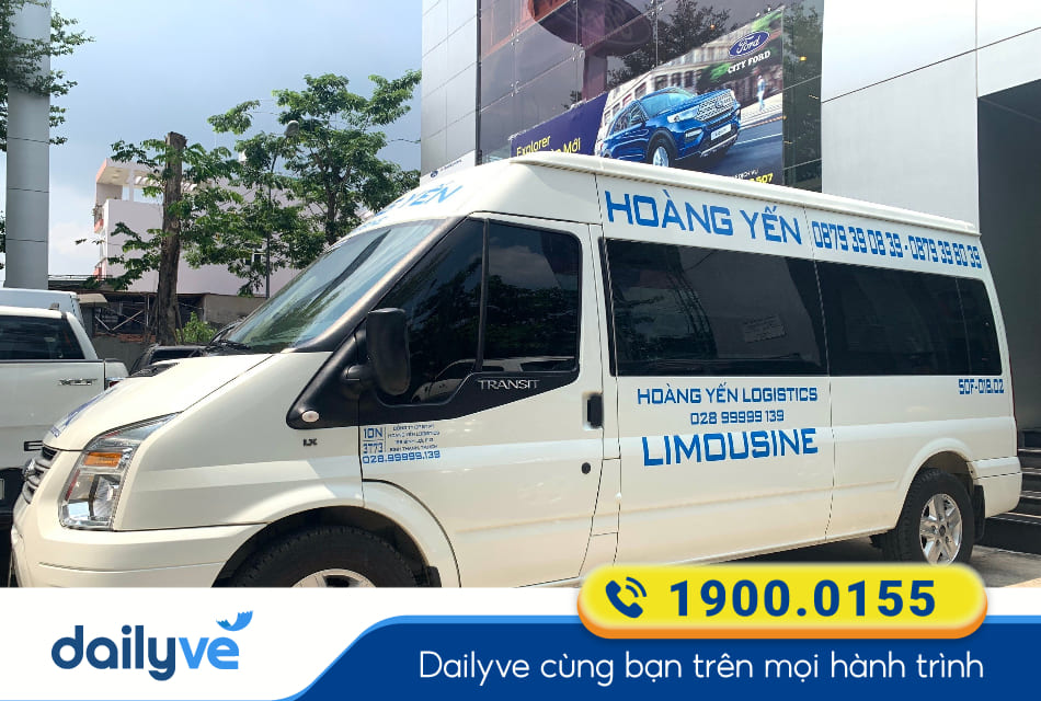 Nhà xe Hoàng Yến Limousine từ Sài Gòn đi Lộc Ninh