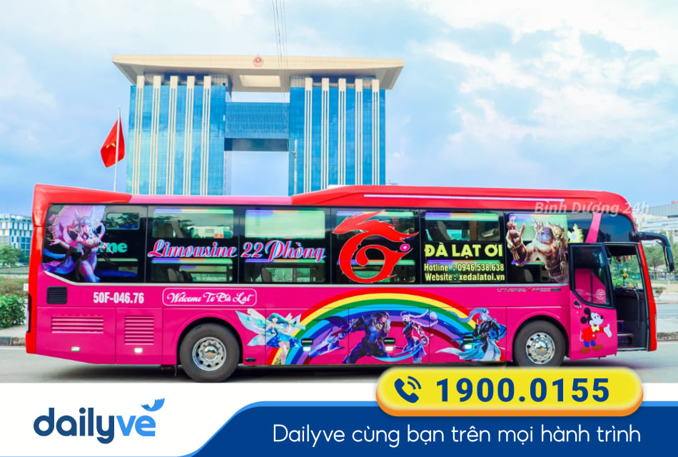 Nhà xe Đà Lạt Ơi từ Sài Gòn đi Bảo Lâm 