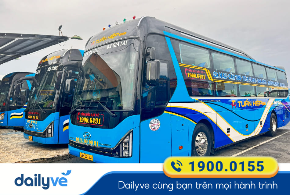 Nhà xe Tuấn Hiệp từ Đà Lạt đi Cần Thơ