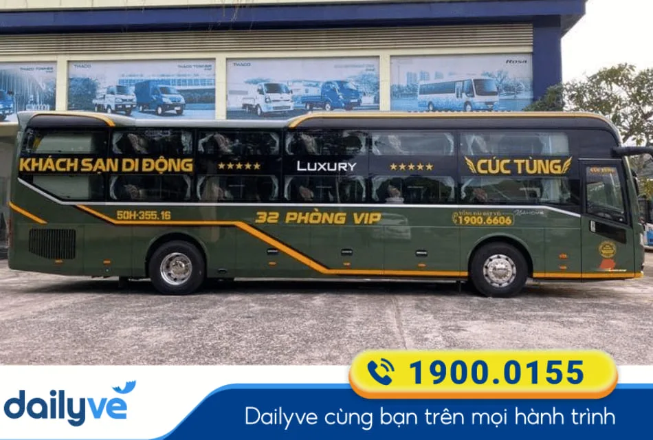 Nhà xe Cúc Tùng từ Bà Rịa đi Phan Thiết