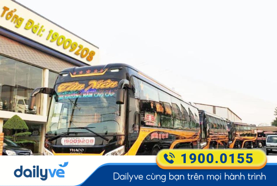 Nhà xe Tân Niên từ Đà Lạt đi Cần Thơ 