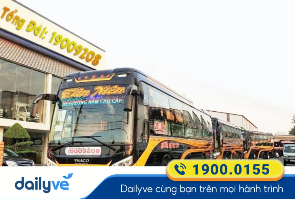 Nhà xe Tân Niên từ Đà Lạt đi Cần Thơ