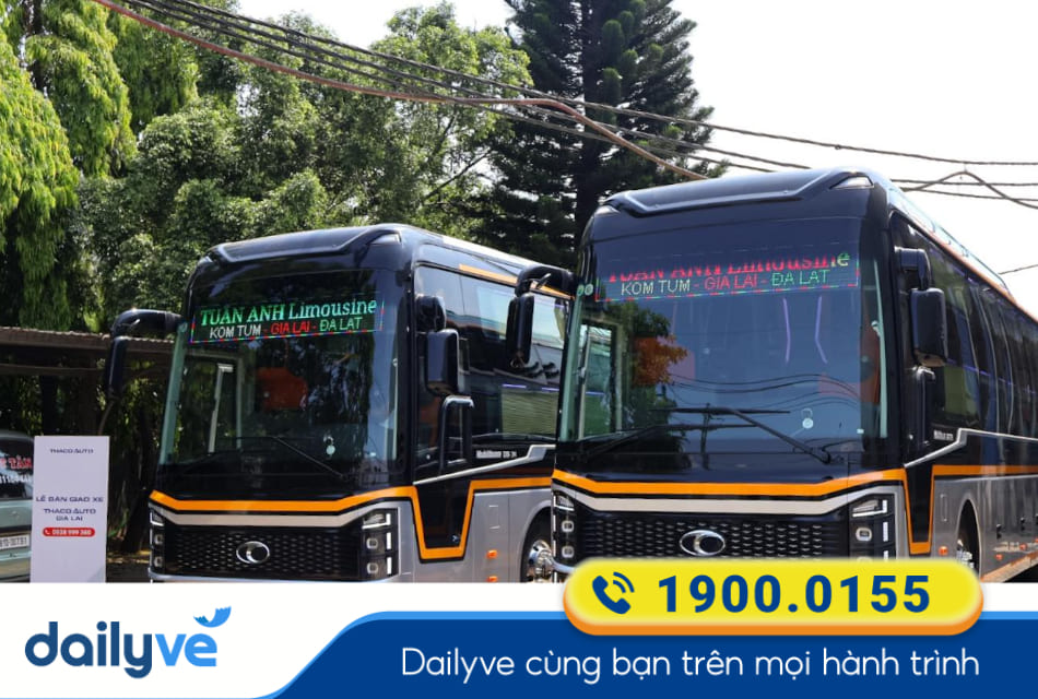 Nhà xe Tuấn Anh-Việt từ Daklak đi Đà Lạt