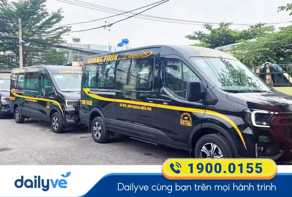 Nhà xe Hoàng Thủy từ Quy Nhơn đi Pleiku