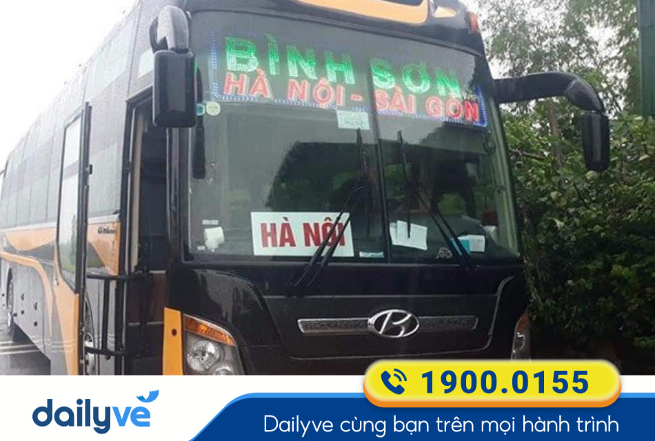 Nhà xe Bình Sơn từ Sài Gòn đi Hà Tĩnh