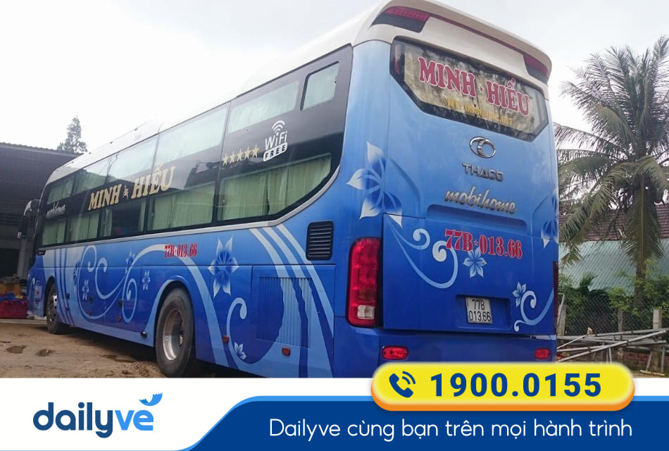 Nhà xe Minh Hiếu từ Vũng Tfau đi Đà Lạt