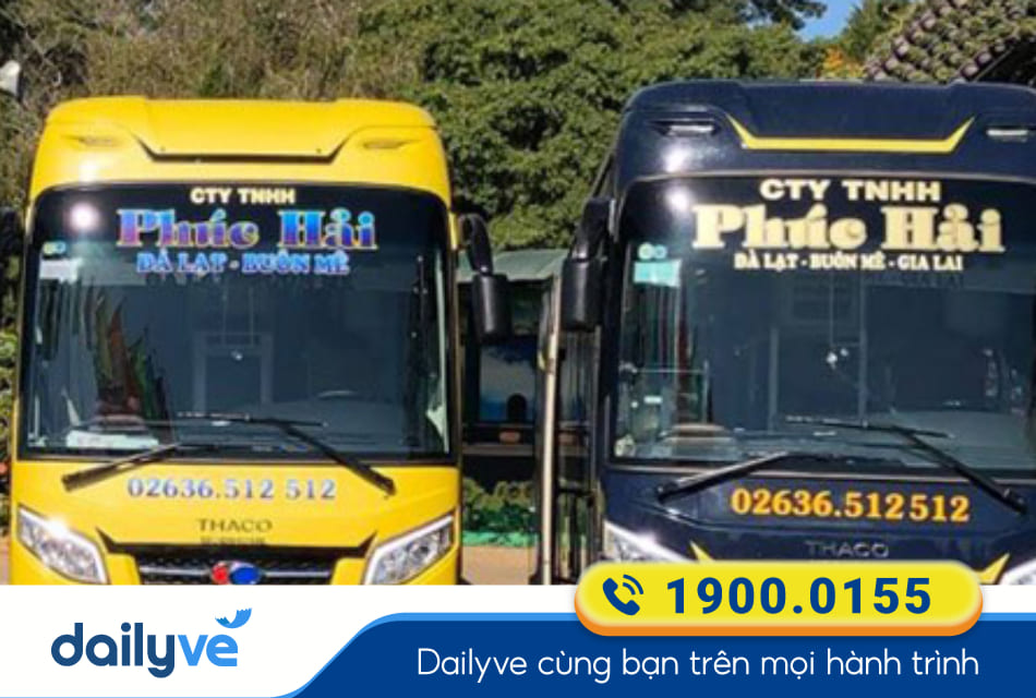 Nhà xe Phúc Hải từ DakLak đi Đà Lạt