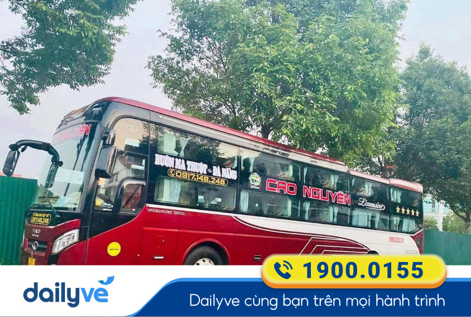 Nhà xe Cao Nguyên Limousine từ Gia Lai đi Quảng Ngãi