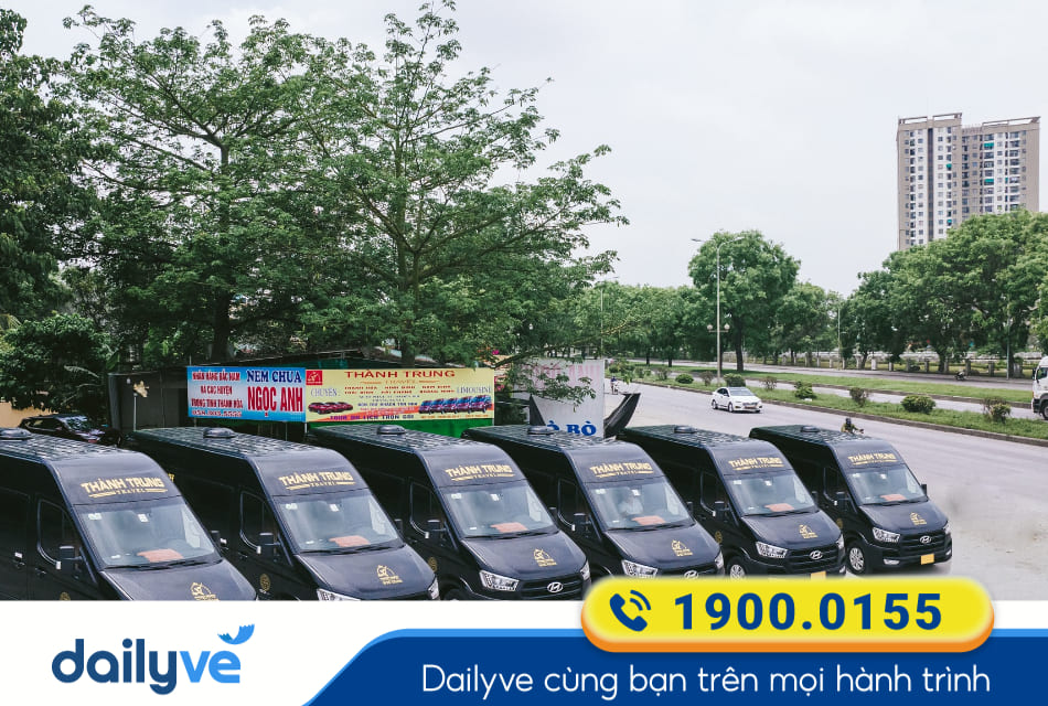 Nhà xe Thành Trung từ Quảng Ninh đi Thái Bình