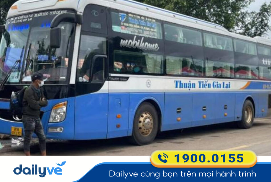 Nhà xe Thuận Tiến từ Gia Lai đi Quảng Ngãi