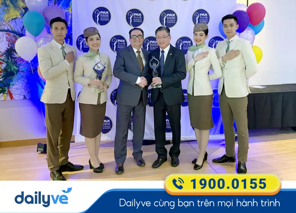 Bamboo Airways tại Lễ trao giải Pax Awards 2022