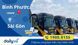 xe khách từ Bình Phước đi Sài Gòn