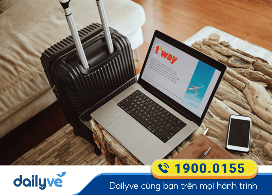 Cách đặt vé Hãng bay T'way Air