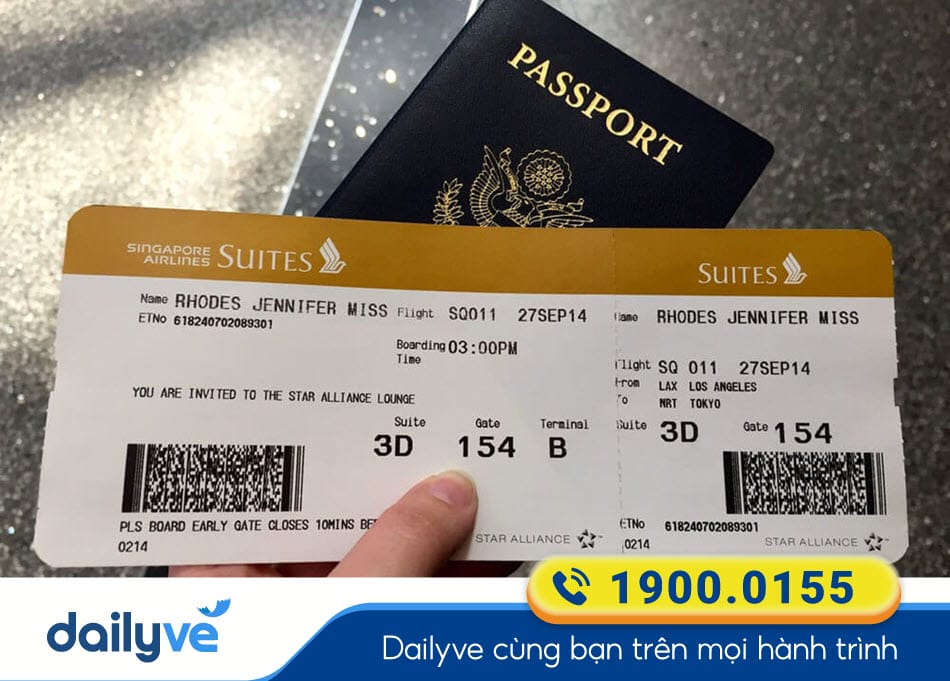 Cách đặt vé máy bay Singapore Airlines