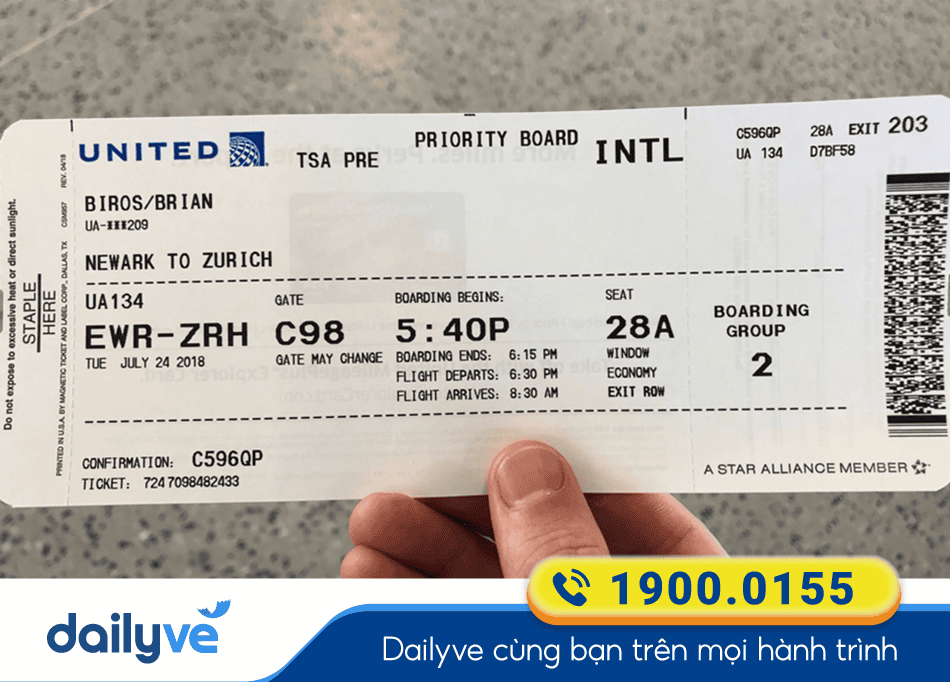 Cách đặt vé máy bay United Airlines