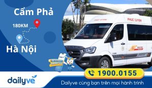 xe khách từ Cẩm Phả đi Hà Nội