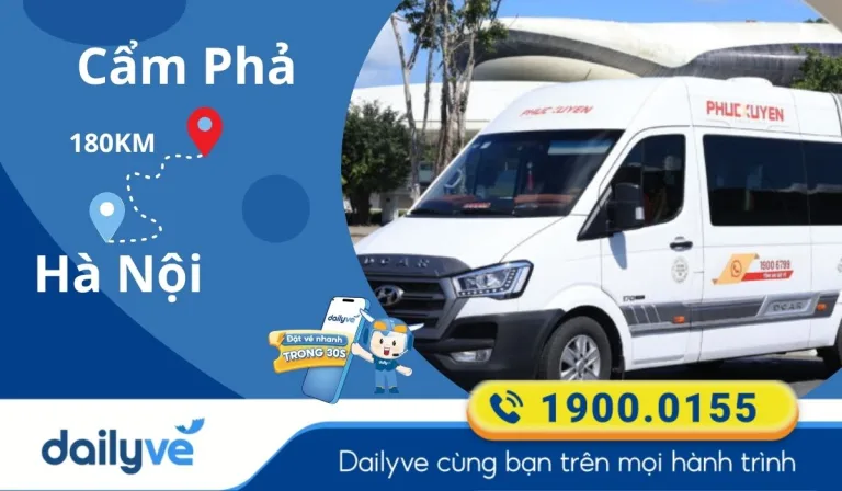 xe khách từ Cẩm Phả đi Hà Nội