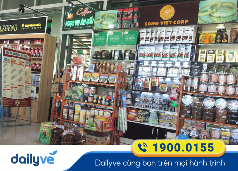 Cửa hàng tiện ích tại Cảng hàng không Buôn Ma Thuột