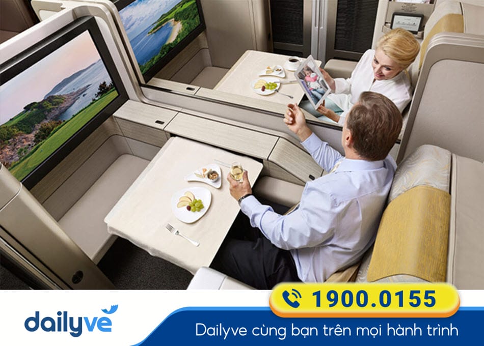 Dịch vụ tiện nghi trên chuyến bay