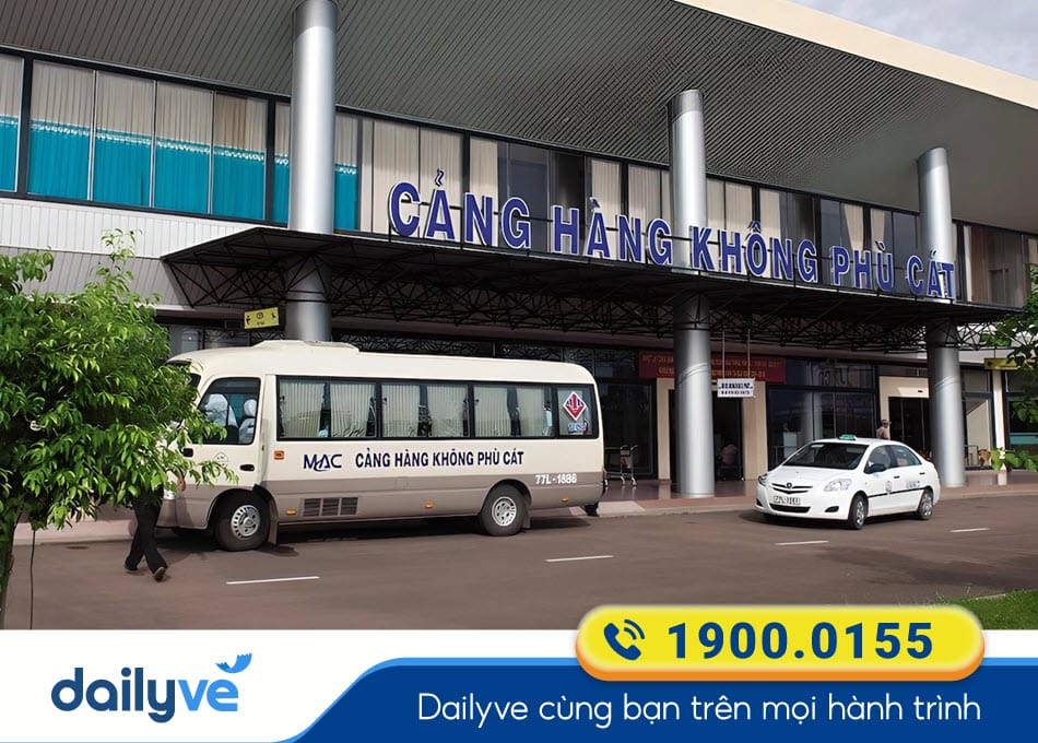Dịch vụ xe đưa đón tại sân bay Phù Cát