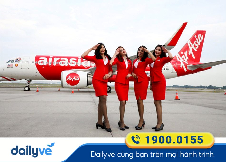 Đồng phục của tiếp viên Hãng bay AirAsia