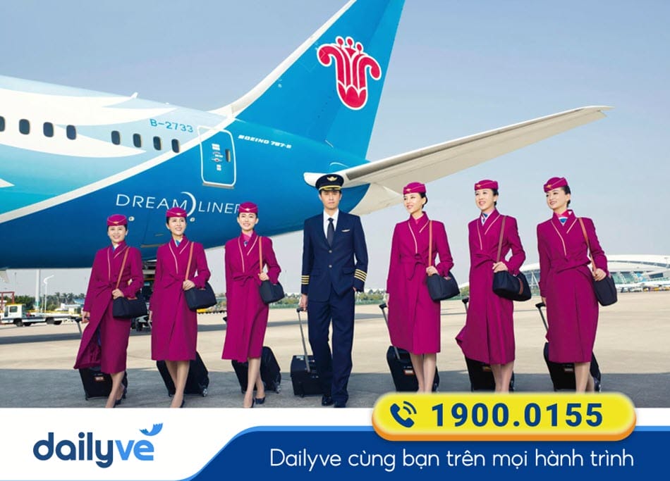 Đồng phục của tiếp viên Hãng bay CZ