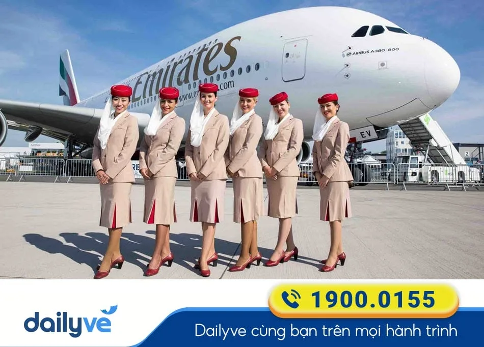Đồng phục của tiếp viên Hãng bay Emirates