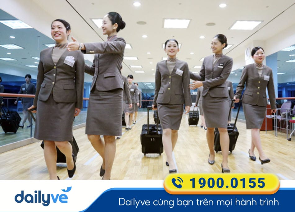 Đồng phục của tiếp viên hãng bay OZ