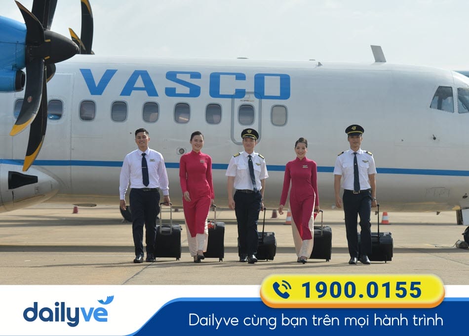 Đồng phục của tiếp viên Hãng bay Vasco