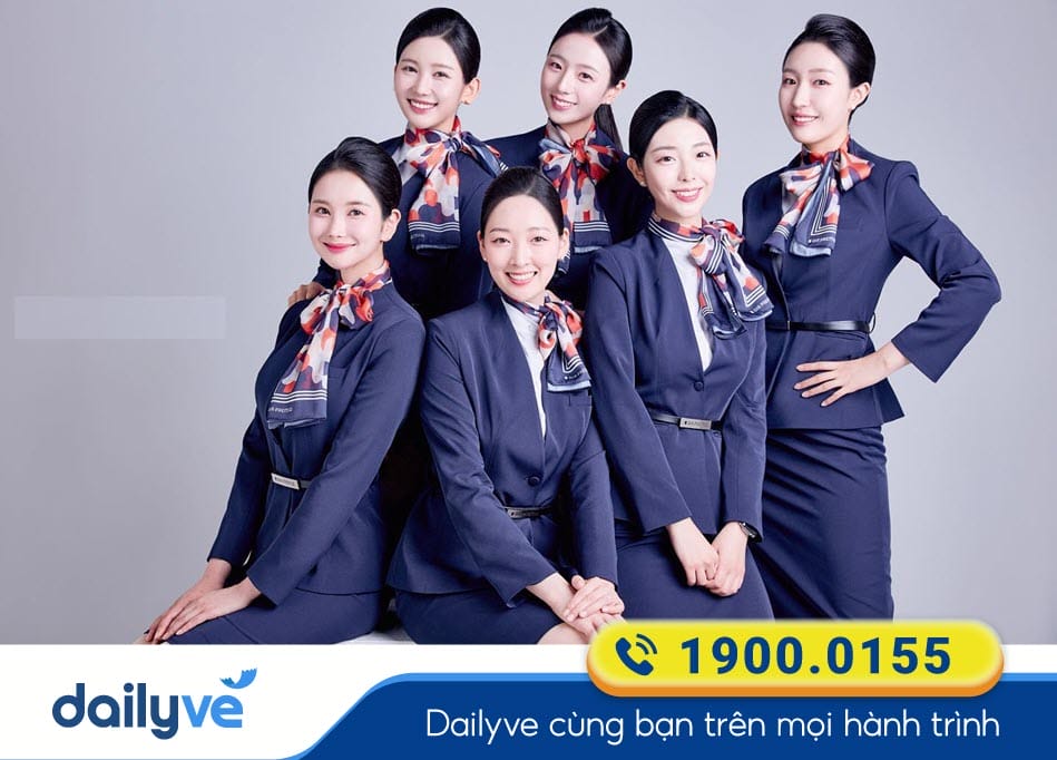 Đồng phục tiếp viên Hãng bay Air Premia