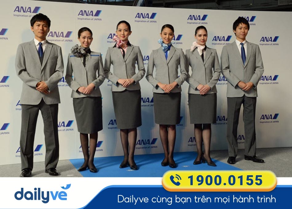 Đồng phục tiếp viên Hãng bay ANA