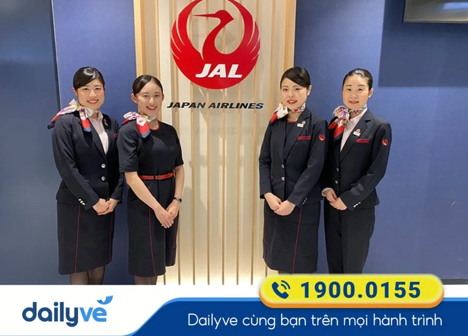 Đồng phục tiếp viên Hãng bay JL